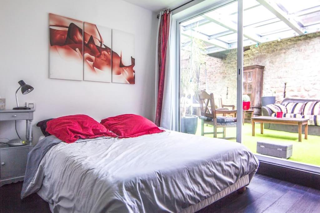 Appartement Avec Jardin Interieur 4 Pers Centre Ville Nemours Ngoại thất bức ảnh